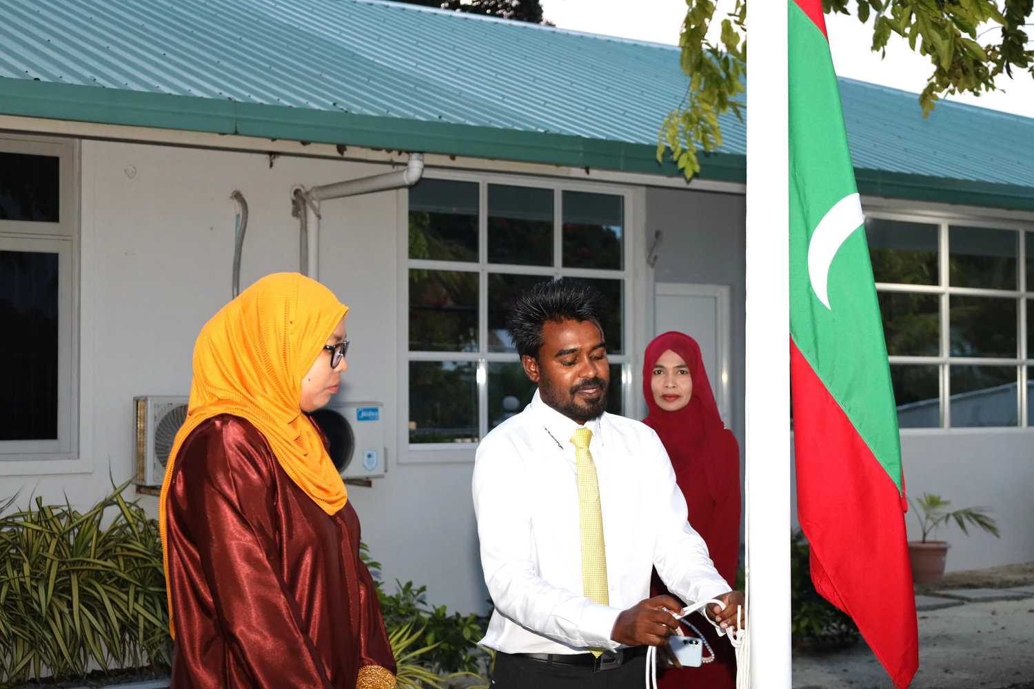 ޤައުމީ ދުވަހުގެ މުނާސަބަތުގައި ހަނިމާދޫގައި ޚާއްޞަ ދިދަ ނެގުމުގެ ރަސްމިއްޔާތެއް ބާއްވައިފި