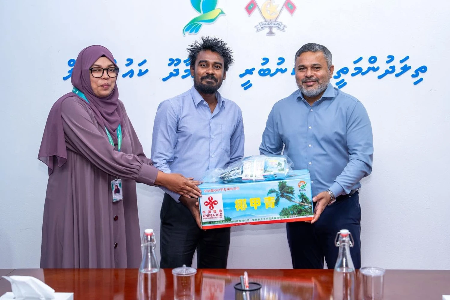 މަސްވެރިކަމާ ބެހޭ ވަޒީރު އަޙްމަދު ޝިޔާމް ހދ. ހަނިމާދޫ ކައުންސިލާ ބައްދަލުކުރައްވައިފި